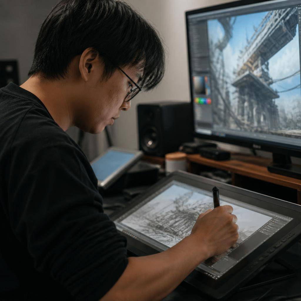 งานศิลปะดิจิทัลในยุคนี้ต้องทำอะไรถึงจะเด่นท่ามกลางคอนเทนต์นับล้าน